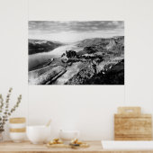 Columbia Gorge View Foto Poster (Küche)