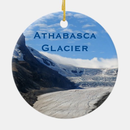 Columbia Icefields Athabasca Reisen Ornament (Hinten)