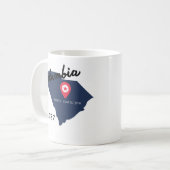 Columbia-Kaffeetasse Kaffeetasse (Vorderseite Links)