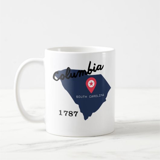 Columbia-Kaffeetasse Kaffeetasse (Links)