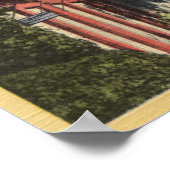 Columbia, Kalifornien - Street Scene Poster (Ecke)