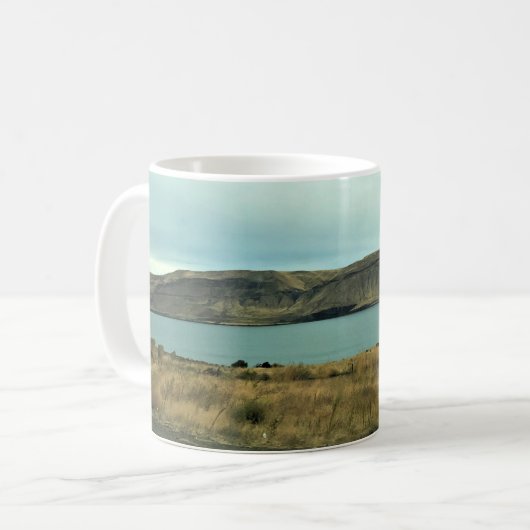Columbia River, Arlington, Oregon Kaffeetasse (Vorderseite Links)