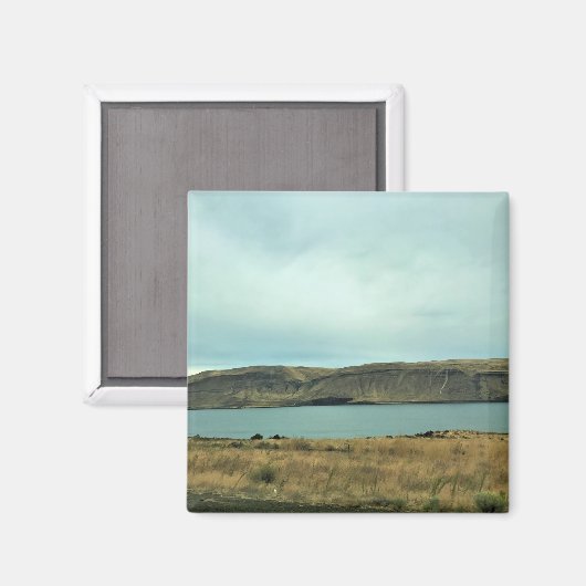 Columbia River, Arlington, Oregon Magnet (Vorderseite/Rückseite)