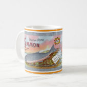 ‚Columbia River chinook‘ Kaffeetasse (Vorderseite Links)