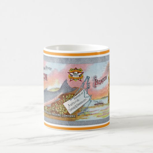 ‚Columbia River chinook‘ Kaffeetasse (Mittel)