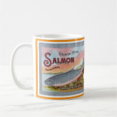 ‚Columbia River chinook‘ Kaffeetasse (Links)