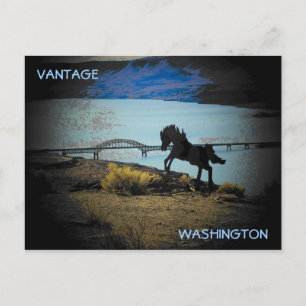 Columbia River Crossing Vantage, Washington Postkarte