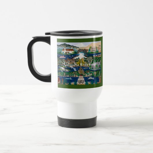 Columbia River Gorge Kaffee Tasse (Links)
