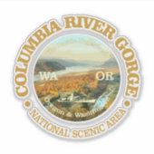 Columbia River Gorge NSA Aufkleber (Vorderseite)