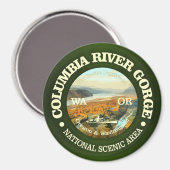 Columbia River Gorge NSA Magnet (Vorderseite/Rückseite)