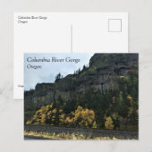 Columbia River Gorge, Oregon Postcard Postkarte (Vorne/Hinten)