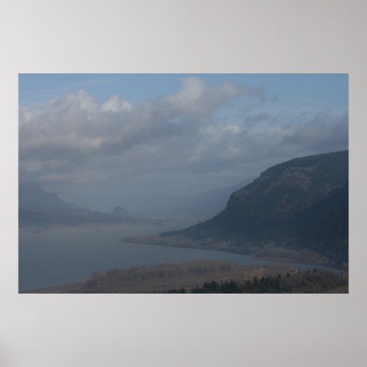 Columbia River Gorge Oregon Poster (Vorne)