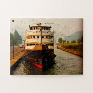 Columbia River Gorge Oregon. Puzzle