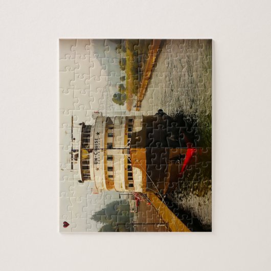 Columbia River Gorge Oregon. Puzzle (Vertikal)