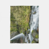 Columbia River Gorge, Ponytail Falls Fleecedecke (Vorderseite)