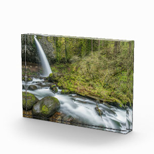 Columbia River Gorge, Ponytail Falls Fotoblock