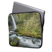 Columbia River Gorge, Ponytail Falls Laptopschutzhülle (Vorderseite Links)