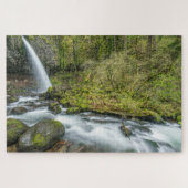 Columbia River Gorge, Ponytail Falls Puzzle (Horizontal)