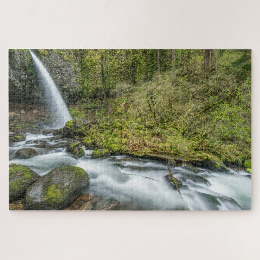 Columbia River Gorge, Ponytail Falls Puzzle (Horizontal)