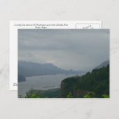 Columbia River Gorge Postcard Postkarte (Vorne/Hinten)