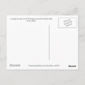 Columbia River Gorge Postcard Postkarte (Rückseite)