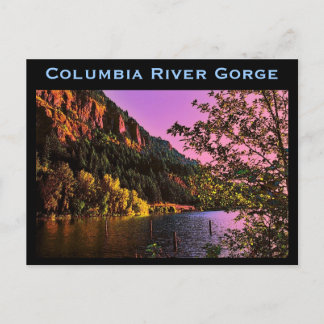 Columbia River Gorge Postcard Postkarte