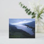 Columbia River Gorge Postkarte (Stehend Vorderseite)