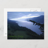 Columbia River Gorge Postkarte (Vorne/Hinten)
