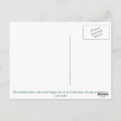 Columbia River Gorge Postkarte (Rückseite)