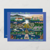 Columbia River Gorge Postkarte (Vorne/Hinten)