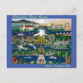 Columbia River Gorge Postkarte (Vorderseite)