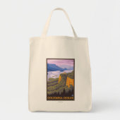 Columbia River Gorge Scene mit Crown Point Tragetasche (Vorne)