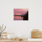 Columbia River Gorge, Sunrise, OR Poster (Küche)