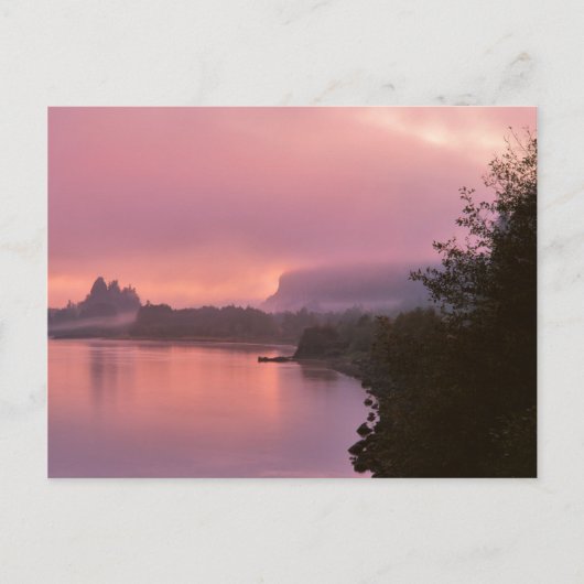 Columbia River Gorge, Sunrise, OR Postkarte (Vorderseite)