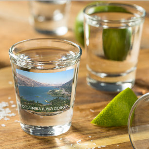 Columbia River Gorge Travel Foto Schnapsglas
