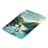 Columbia River Gorge USA Magnet (Linke Seite)