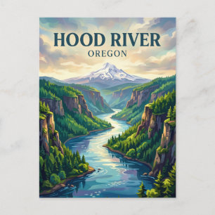 Columbia River Gorge USA Postkarte