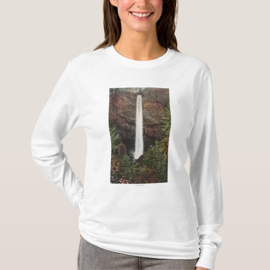 Columbia River ODER - Latourelle fällt Ansicht #2 T-Shirt (Vorderseite)