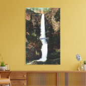 Columbia River, OR - Multnomah Falls und Benson Leinwanddruck (Insitu (Wohnzimmer))