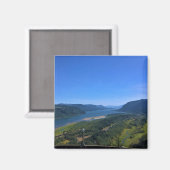 Columbia River, Oregon Magnet (Vorderseite/Rückseite)