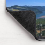 Columbia River, Oregon Mousepad (Ecke)