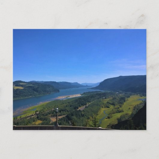 Columbia River, Oregon Postkarte (Vorderseite)