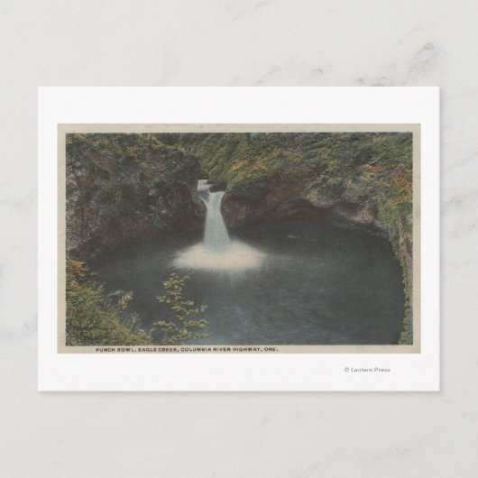 Columbia River, Oregon - Punch Bowl Postkarte (Vorderseite)