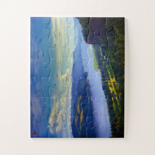 Columbia River Oregon. Puzzle (Vertikal)