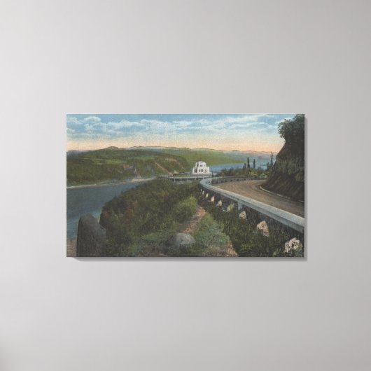 Columbia River, Oregon - Vista House Leinwanddruck (Vorderseite)