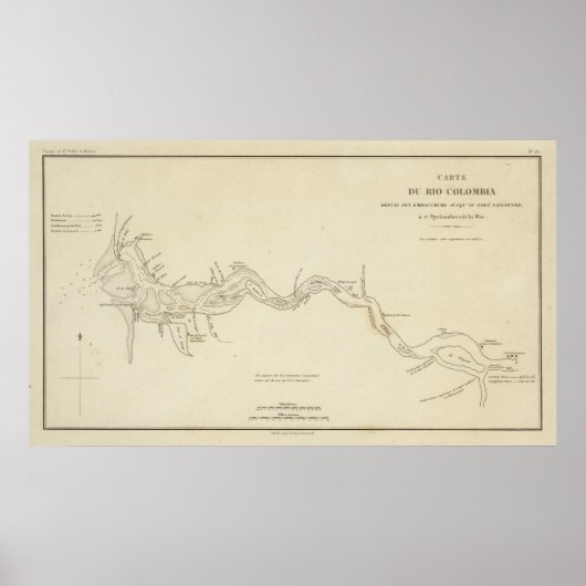 Columbia River Poster (Vorne)