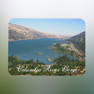 Columbia River Schlucht-Foto Magnet