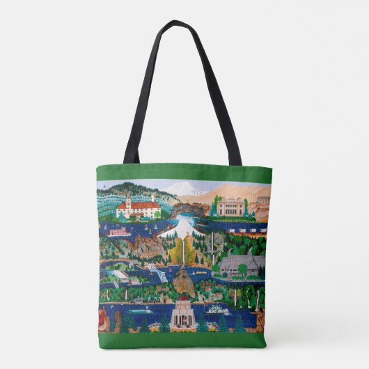 Columbia River Schlucht-Taschen-Tasche Tasche (Rückseite)