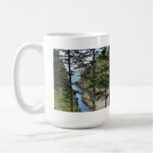 Columbia River Seaview @ Ilwaco WA Kaffeetasse (Links)