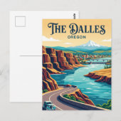 Columbia River Straße USA Postkarte (Vorne/Hinten)